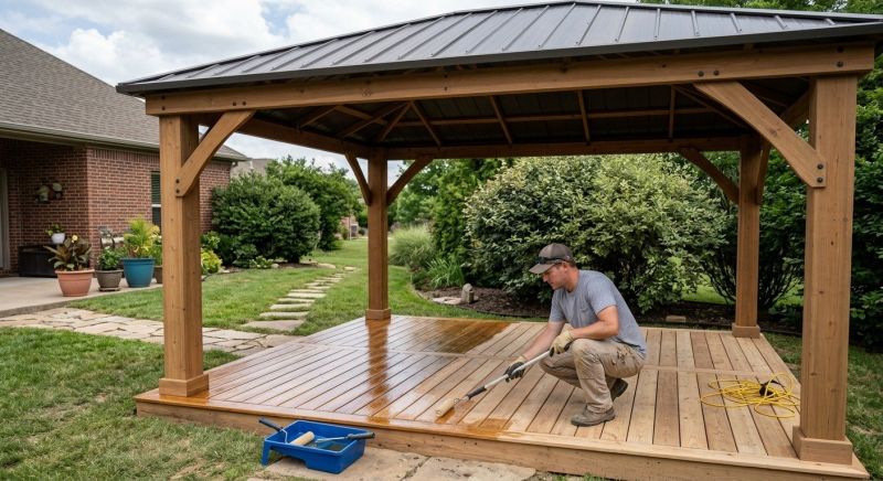Increase Your Pavilion Staining Business with an AI Driven, Targeted Website