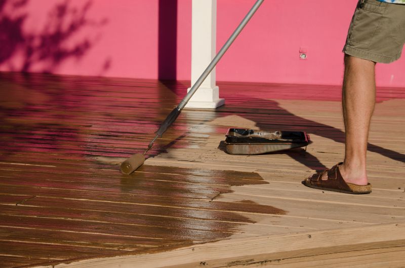 Pavilion Staining